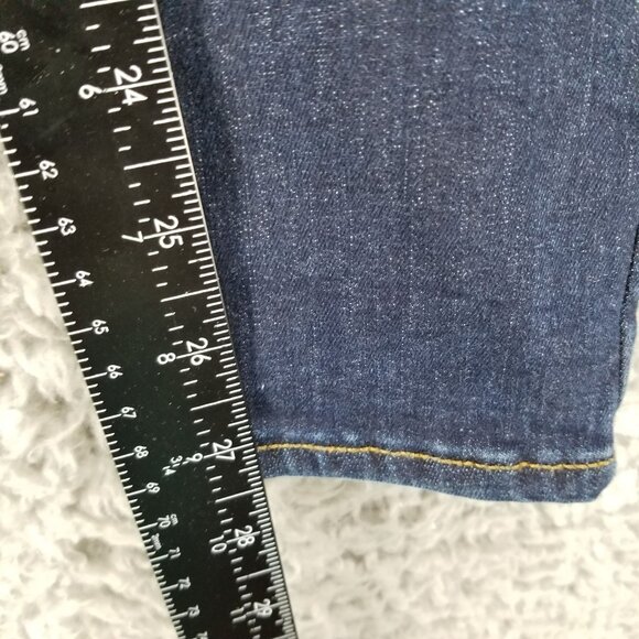 Old Navy Jeans Womens 6 Blue Rockstar Stretch Denim Ankle Skinny - Picture 6 of 10